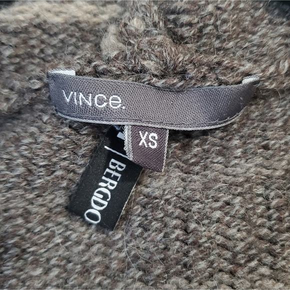 VINCE Sophie Striped Hooded Blanket Cardigan as seen on Scarlet Johannson XS - Picture 14 of 16